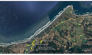 EXCELENTE!! Parcela de 5.000 m2 con una Vista Espectacular en Alto Cahuil, Pichilemu