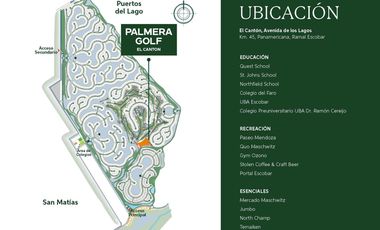 Departamento Venta Palmera Golf, el Cantón