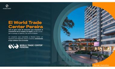 VENTA APARTASUITES COMPLEJO EMPRESARIAL WORLD TRADE CENTER PEREIRA