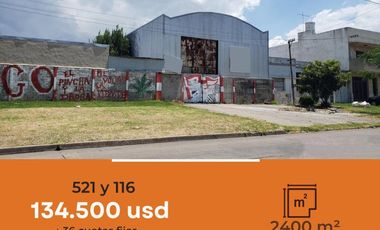 Depósitos en venta - 2 Oficinas - 1030Mts2 - Tolosa [FINANCIADO]
