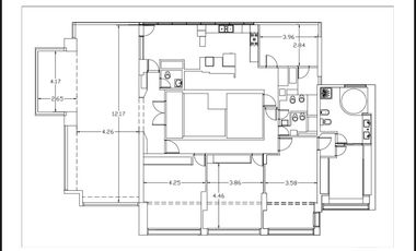 Departamento en venta 4 ambientes màs dependencia Las Cañitas, seguridad 24hs, cocheras