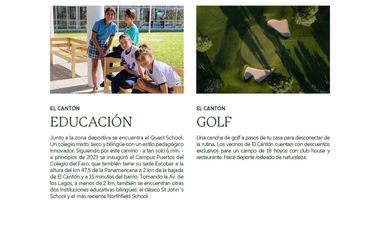 Departamento en Palmera Golf, el Cantón