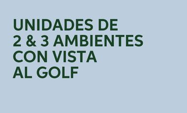 Departamento en Palmera Golf, el Cantón