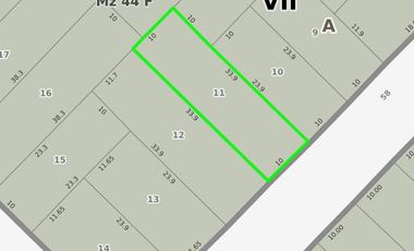 Terreno en venta - 340Mts2 - Miramar