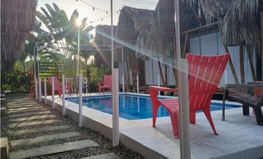 Se vende HOSTAL en Palomino la Guajira