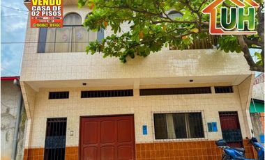 00642 - VENTA CASA PUCALLPA + 03 MINIDEPARTAMENTOS - A.C 390 M2