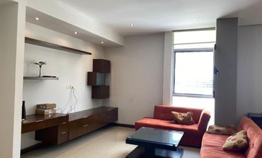 Departamento amueblado en renta en Torre Aqua, Valle Oriente, Monterrey