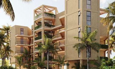 Penthouse en venta frente al mar de San Crisanto Yucatán.