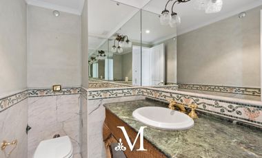 Penthouse con jardin en torre con vista al rio, 3 dorm, 3coch amenities, seg 24 hs