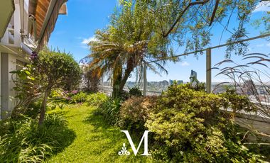 Penthouse con jardin en torre con vista al rio, 3 dorm, 3coch amenities, seg 24 hs