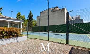 Penthouse con jardin en torre con vista al rio, 3 dorm, 3coch amenities, seg 24 hs