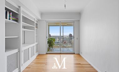Penthouse con jardin en torre con vista al rio, 3 dorm, 3coch amenities, seg 24 hs