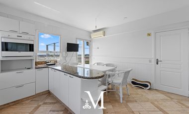 Penthouse con jardin en torre con vista al rio, 3 dorm, 3coch amenities, seg 24 hs