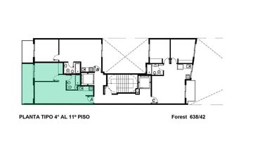 Forest 600, Departamento 2 Ambientes a Estrenar C/Balcón Corrido Al Frente, Oportunidad, Chacarita