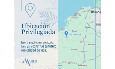 VENTA DE LOTES EN EXCELENTE UBICACIÓN, VIA BARRANQUILLA - CARTAGENA