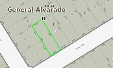 Terreno en venta - 300mts2 - Miramar