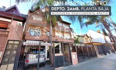 Depto. 2 ambientes CON PATIO y COCHERA - General San Martín
