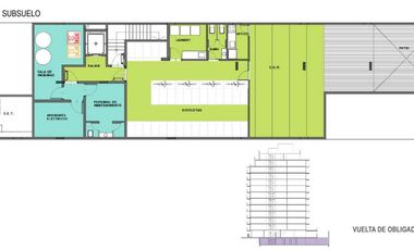 Departamento en Lomas De Nuñez / Monoambiente con balcón terraza