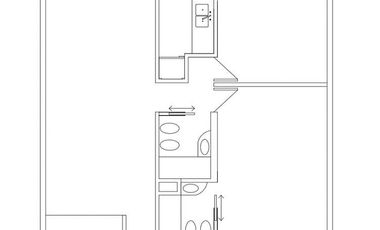 DPTO 2 DORM  - BALCON GRANDE - Bº GRAL PAZ