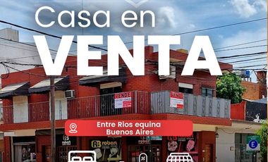 Casa en calle Entre Ríos casi Buenos Aires