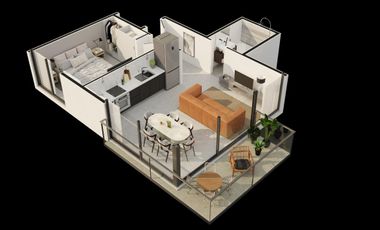 Departamentos tipo Dúplex de 4 ambientes en  MAR DEL PLATA