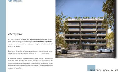 Departamento - Colegiales