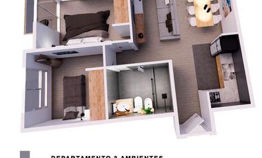 |DEPARTAMENTO 2 AMB| |A 200MTS DEL MAR| |COSTA AZUL|