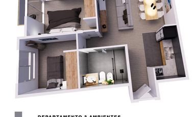 |DEPARTAMENTO 2 AMB| |A 200MTS DEL MAR| |COSTA AZUL|