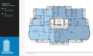 Venta Departamento 3 ambientes  2 baños , Balcones - Tigre
