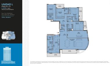 Venta Departamento 3 ambientes  2 baños , Balcones - Tigre