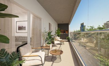 Depto. 3 Ambientes C/Balcón Terraza y Parrilla propia al Frente /Piso 3ºB Núñez.
