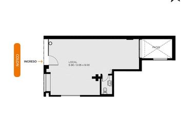 AMPLIO LOCAL COMERCIAL VENTA PATIO DE USO EXCLUSIVO REP. DE LA SEXTA ROSARIO