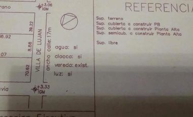 Terreno en  venta con proyecto y planos aprobados- Sarandí