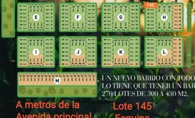 Terreno en Alvear