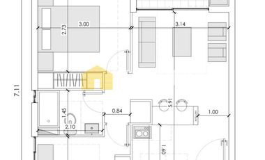 Departamento en Venta en Condominio Smart Isla Teja
