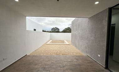 Casa en venta en Dzityá, 3 Rec con posibilidad de crecer a 4