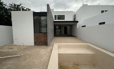 Casa en venta en Dzityá, 3 Rec con posibilidad de crecer a 4