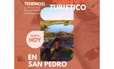ALQUILER TURISTICO - San Pedro