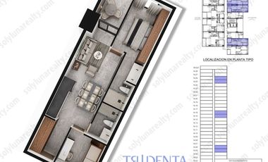 TRIDENTA 1RD - Condominio en Venta en Zona Hotelera Norte