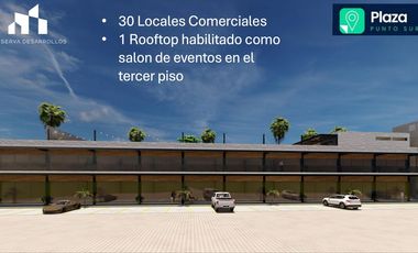 LOCALES COMERCIALES EN PREVENTA PLAZA COMERCIAL PUNTO SUR EN MAZATLAN