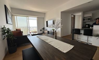Departamento amueblado en renta en High Towers Elite