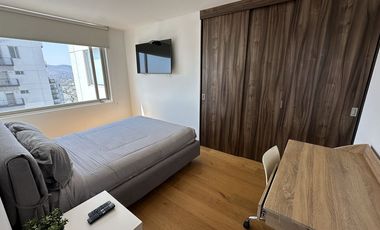 Departamento amueblado en renta en High Towers Elite