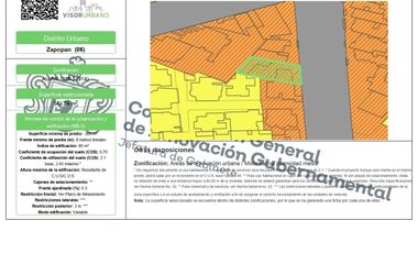 Terreno uso comercial/habitacional 543 m2 Venta Ciudad del Sol, Zapopan Jal.