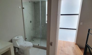Casa de 193m2 de 2 recamaras con balcon y roof garden 2 en la Condesa