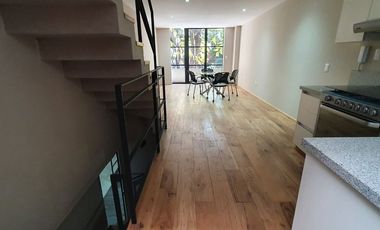 Casa de 193m2 de 2 recamaras con balcon y roof garden 2 en la Condesa