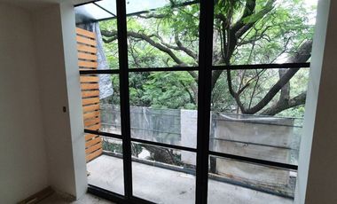 Casa de 193m2 de 2 recamaras con balcon y roof garden 2 en la Condesa