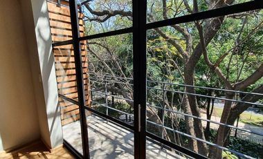 Casa de 193m2 de 2 recamaras con balcon y roof garden 2 en la Condesa