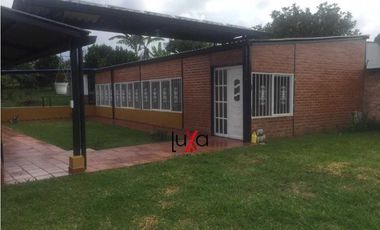 LUXA ARRIENDA CASA CAMPESTRE.PARCELACION  EL TABLON, VIA MAM LOMBRIZ.