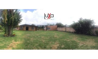 LUXA ARRIENDA CASA CAMPESTRE.PARCELACION  EL TABLON, VIA MAM LOMBRIZ.