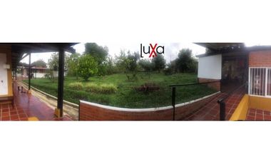 LUXA ARRIENDA CASA CAMPESTRE.PARCELACION  EL TABLON, VIA MAM LOMBRIZ.
